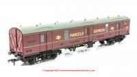 39-271F Bachmann BR Mk1 GUV General Utility Van number E86247 in BR Maroon livery branded "Parcels Express"